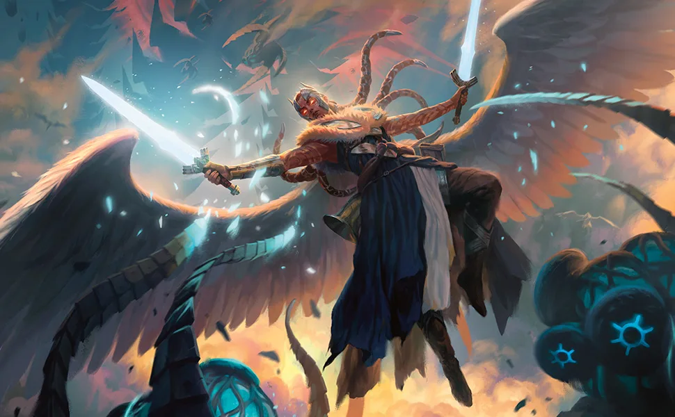 Magic: The Gathering March of the Machine Bundle | 8 Set Boosters + Accessories - March of the Machine
