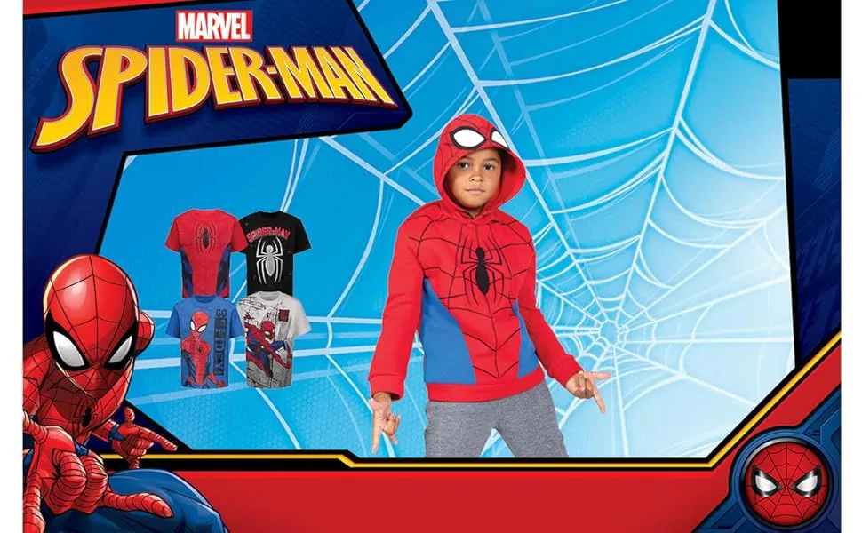 Marvel Spider-Verse Spider-Gwen Ghost Spider Fleece Zip-Up Hoodie Spiderman 2T - Spider-Man