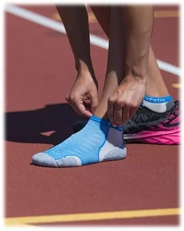Thorlos Experia Xccu Thin Cushion Running Low Cut Socks Medium Gray (3 Pair) - work out socks, athletic socks, padded socks, Experia socks