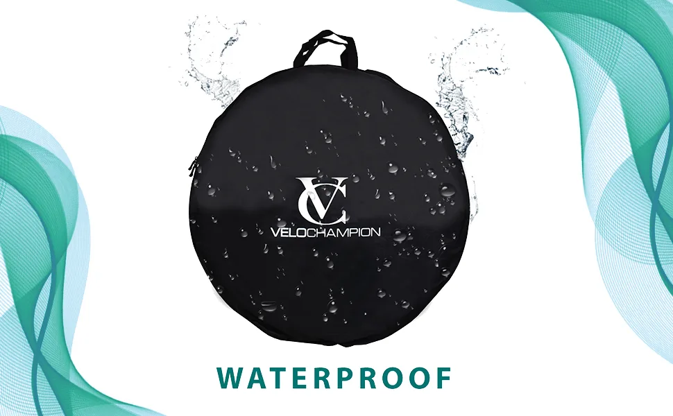 VeloChampion Waterproof Bicycle Wheel Bag with Easy Grip Handle Long Zip. Lightweight and Easy to Transport 700c wheel bag (2pack) - product information 5