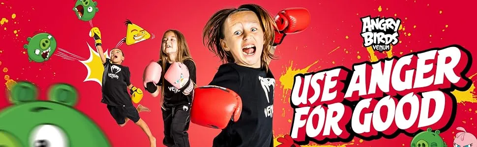 Venum Angry Birds Punch Mitts Red - Angry Birds