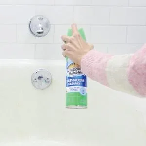 Scrubbing Bubbles 39572 Dow Bathroom Cleaner, 25 ounces (Pack of 4) Fresh Citrus Scent - Step 1