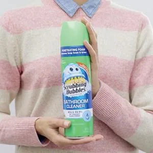 Scrubbing Bubbles 39572 Dow Bathroom Cleaner, 25 ounces (Pack of 4) Fresh Citrus Scent - Step 3