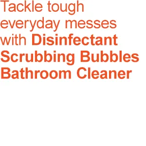 Scrubbing Bubbles 39572 Dow Bathroom Cleaner, 25 ounces (Pack of 4) Fresh Citrus Scent - Tackle tough everyday messes with Disinfectant Scrubbing Bubbles Bathroom Cleaner.