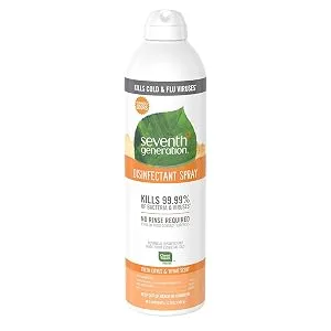 Seventh Generation Disinfectant Spray, Fresh Citrus & Thyme Scent, 13.9 Ounce (Pack of 4) - product information 1