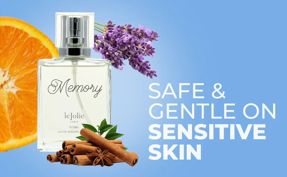 Baby Perfume Memory for Babies - by Baby Jolie, Alcohol Free, Kids Perfume Safe for Baby | 1.7 oz | 50ml - memory for babies gentle
