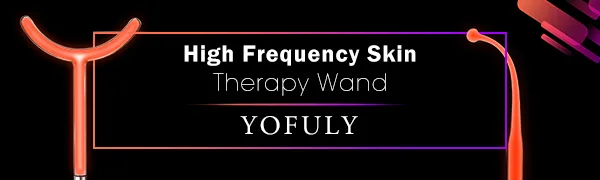 High F requency Wand, Yofuly Portable Beauty Machine for Face/Eyes/Body Care - product information 18