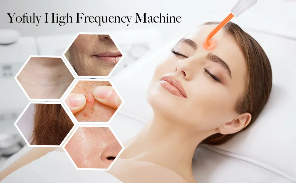 High F requency Wand, Yofuly Portable Beauty Machine for Face/Eyes/Body Care - product information 21