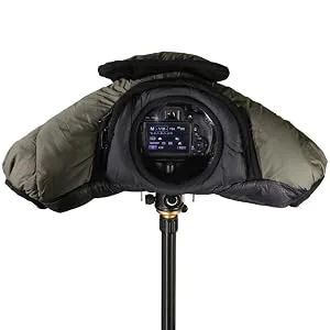 CamRebel Water-Resistant Rain Cover Protector for DSLR Cameras with Standard or Long Lens For Large Cameras - Cold proof rain coat for DSLR Cameras