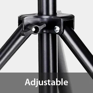 Hpusn 8.5 x 5 ft Backdrop Stand: Photo Video Studio Adjustable Backdrop Stand for Parties, Wedding, Photography, Advertising Display BS01T - portable backdrop stand kit