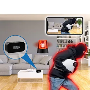 Hidden Camera Spy Camera Mini Spy Camera 1080P Wireless Hidden WiFi Clock Camera,Hidden Nanny Cam with Night Vision,120 Ultra Wide Angle,Motion Detection,Hidden Cam,Surveillance Camera Full HD - product information 3