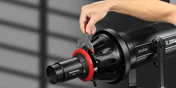 SOONPHO 13pcs Round GOBO Kit IV for Optical Snoot Conical Focalize Condenser Spotlight Concentrator,Art Special Effects Shaped Beam Light Photography Accessories (13PCS IV) 4 - product information 13