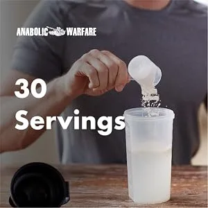 Anabolic Warfare Glyco Surge Glycogen Supplement Performance Carbs to Help Lean Muscle Growth, Post Workout Recovery and Endurance* (Natural - 40 Servings) - 30 servings