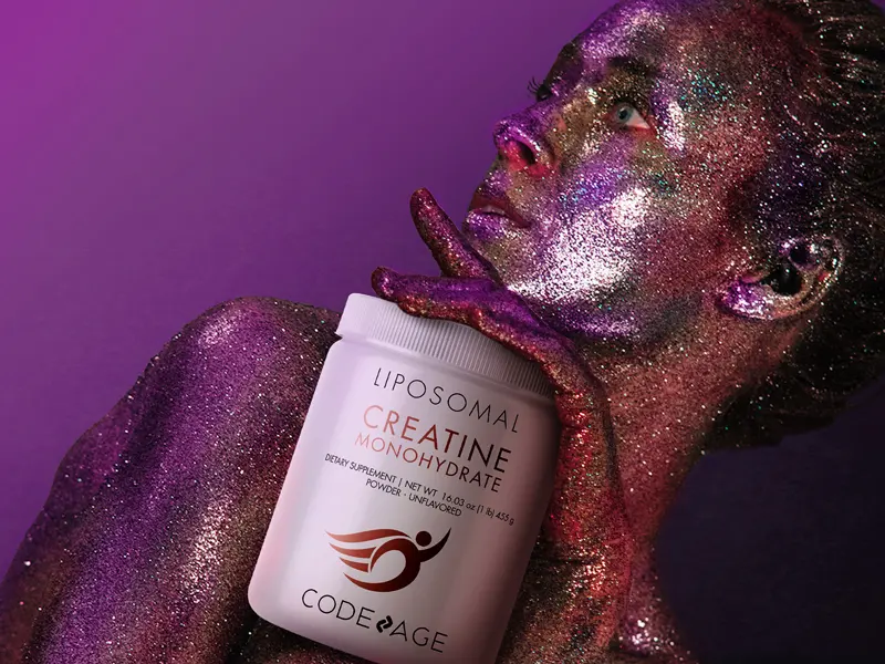 Codeage Liposomal Creatine Monohydrate Powder Supplement, Pure Creatine 5000mg 3-Month Supply, Unflavored Creatine, Micronized Creatine Powder, Creatinine Sports Muscles, Keto-Friendly - 90 Servings - Codeage creatine monohydrate, post workout supplement, gym supplements