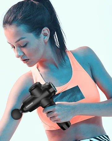 DARKIRON Massage Gun Deep Tissue, Percussion Muscle Electric Massage Gun for Athletes - with 15 Massage Heads and 10 Speeds, Black - product information 3