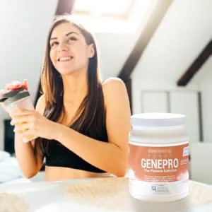 Genepro Unflavored Protein Powder - Lactose-Free, Gluten-Free, & Non-GMO Whey Isolate Supplement Shake (3rd Generation, 60 Servings) 60 Servings (Pack of 1) Original Formula - genepro
