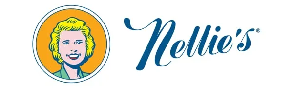 Nellie's 50 Load Laundry Soda Tin with Two Nellie's 50 Load Laundry Soda Refill Pouches - Nellie