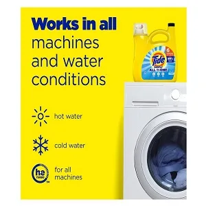 Tide Simply Liquid Laundry Detergent Refreshing Breeze, 114 loads (Packaging May Vary) - product information 5
