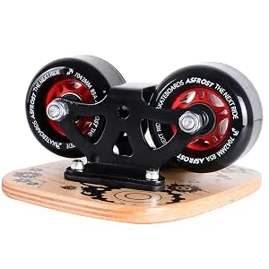 AsFrost Portable Roller Road Drift Skates Plate with Cool Maple Deck Anti-Slip Board Split Skateboard with PU Wheels High-end Bearings Graffiti - product information 10