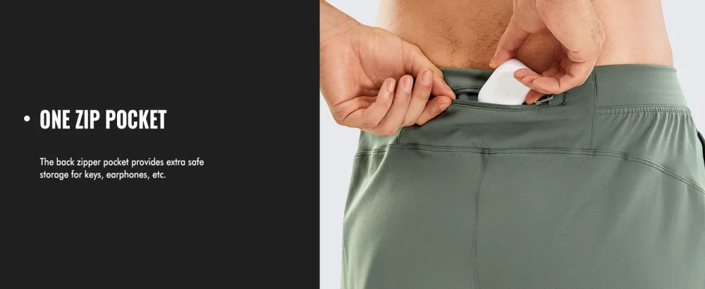 CRZ YOGA Mens 4-Way Stretch Comfy Athletic Pants - Track Hiking Golf Gym Workout Joggers Work Pants Sweatpants Large Ink Gray - product information 14