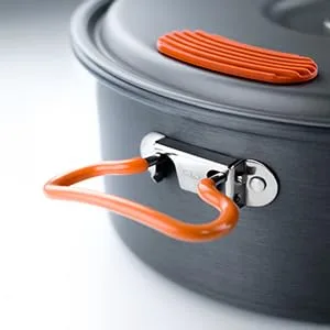 GSI Outdoors, Halulite Cook Pot, Camping Cook Pot, Superior Backcountry Cookware Since 1985 2 Liter - Handle
