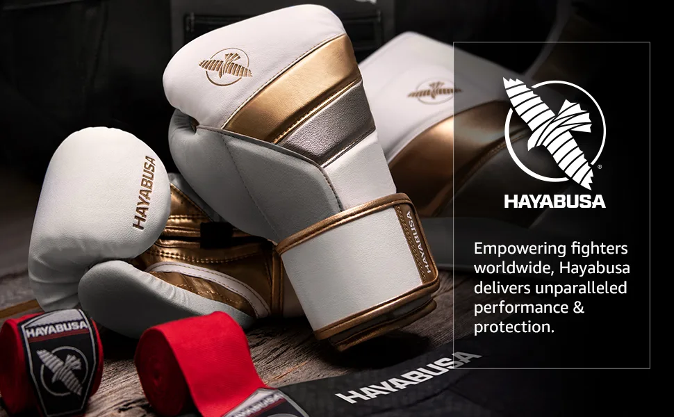 Hayabusa Boxing Training Sticks - Pair - Boxing Gloves, Shin Guards, Hand Wraps, White, Gold, Red