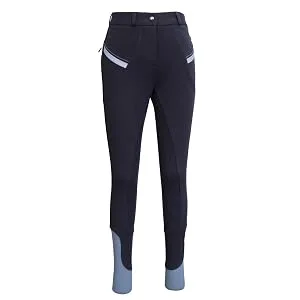 HR Farm Women's Full Seat Silicone Grip Breeches Horse Riding Jodhpurs 1 Beige 28 - product information 8