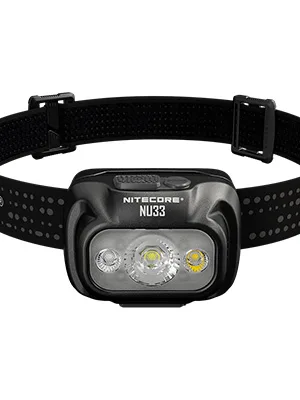 Nitecore NU33 Rechargeable Headlamp, 700 Lumen USB-C White, Red and Reading Lights, with Lumen Cable Organizer - Nitecore NU33 product image