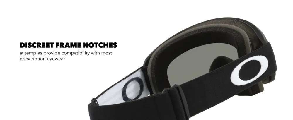 Oakley O Frame 2.0 PRO S Matte Black w/Dark Grey - Discreet frame notches