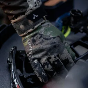 Pnuma Outdoors Recon Element Proof Breathable Waterproof Stretchy Mid-Season Hunting Gloves with Tech-Touch Panels Caza Medium - PNUMA OUTDOORS