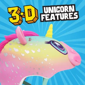 Raskullz Child Unicorn 5+ Helmets Super Shimmer - unicorn helmet