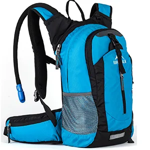RUPUMPACK 18L Hydration Backpack - 2.5L BPA Free Bladder Daypack - Water Pack for Hiking Running Cycling Camping Dark Grey - 18L-2