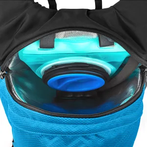 RUPUMPACK 18L Hydration Backpack - 2.5L BPA Free Bladder Daypack - Water Pack for Hiking Running Cycling Camping Dark Grey - 18L-4-1
