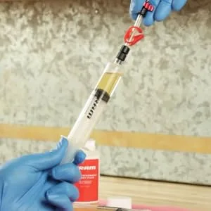 SRAM, Standard, Bleed kit - syringe preparation