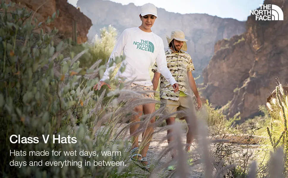 THE NORTH FACE Class V Sunshield Hat Tnf Black - The Class V Collection has hats that were made for wet days, warm days and everything in between.