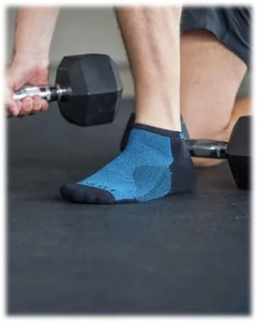 Thorlos J Max Cushion Running Rolltop Socks White/Navy (3 Pairs) Large - Thorlos Running Socks, Mens socks, Womens socks, cushioned socks, athletic socks, padded socks