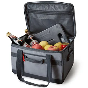 TOURIT Cooler Bag 48/60 Cans Insulated Soft Cooler Large Collapsible Cooler Bag 32/40L Lunch Coolers for Picnic, Beach, Work, Trip 01-Grey 48 Can - TOURIT