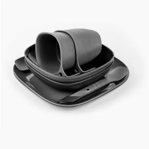 UCO 2-Person Camping Mess Kit with Bowl, Plate, Collapsible Cup, Switch Camping Spork and Mesh Bag - Nesting Design