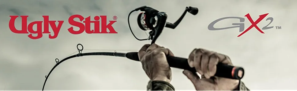 Ugly Stik GX2 Spinning Fishing Rod 5' - Ultra Light - 2pc - spinning rod
