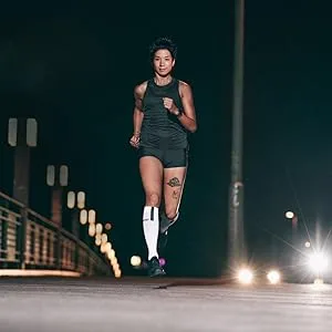 Mens Athletic Compression Run Sleeves - CEP Calf Sleeves for Performance 3 Black - product information 5