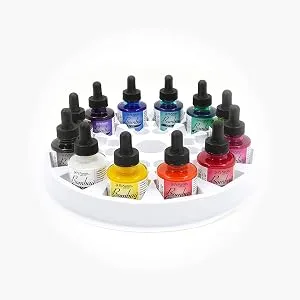 Dr. Ph. Martin's Bombay India Ink (Set 1) Ink Set, 1.0 oz, Set 1 Colors, 1 Set of 12 Bottles - product information 1