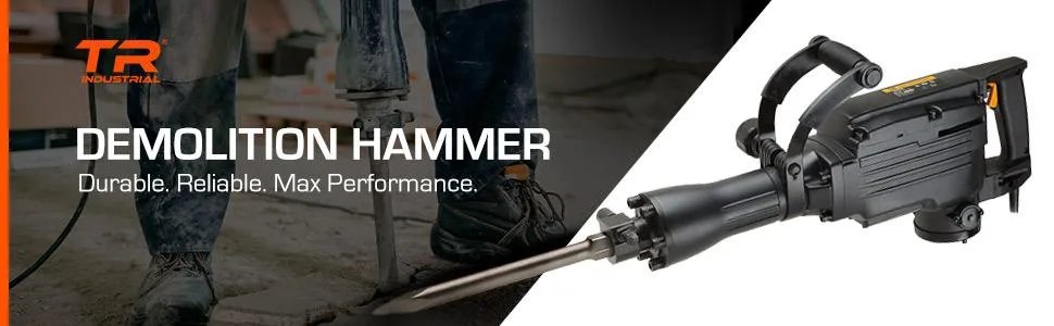 TR Industrial Point and Flat Concrete Chisels for Electric Demolition Jack Hammer - TR89105 TR89100 Demolition Hammer Electric Jackhammer jack hammer
