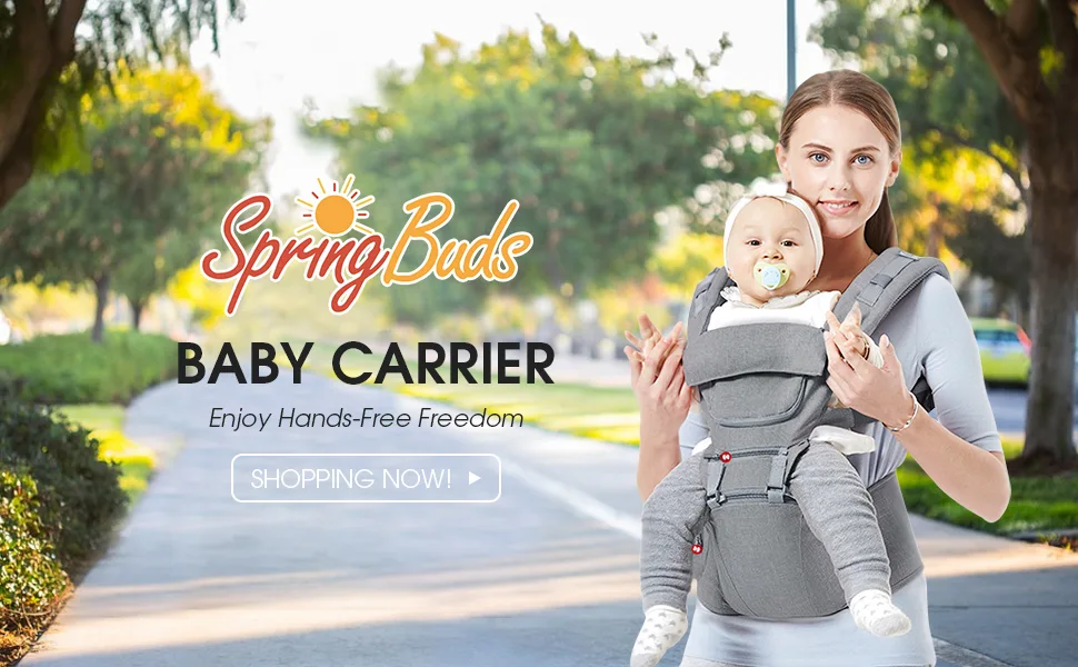 Baby Carriers Kangaroo Front and Back for Newborn to Toddler with Hip Seat, Forward Facing Baby Backpack Carrier Grey - product information 7