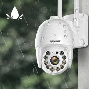 BOAVISION Security Camera Outdoor, Wireless WiFi IP Camera Home Security System 360 View,Motion Detection, auto Tracking,Two Way Talk,HD 1080P pan Tile Full Color Night Vision 1 Count (Pack of 1) - product information 18