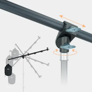 LINCO Lincostore Photography Video Studio Pro Boom Arm with Reflector Holder and Counterweight AM146 - 4255KBR-3