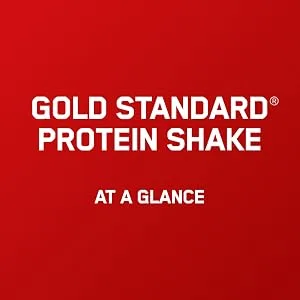 Optimum Nutrition Gold Standard Protein Shake, 24g Protein, Ready to Drink Protein Shake, Gluten Free, Vitamin C for Immune Support, Chocolate, 11 Fl Oz, 12 Count Shake - Chocolate - GS RTD