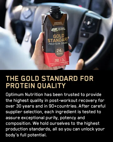 Optimum Nutrition Gold Standard Protein Shake, 24g Protein, Ready to Drink Protein Shake, Gluten Free, Vitamin C for Immune Support, Chocolate, 11 Fl Oz, 12 Count Shake - Chocolate - Optimum Nutrition, GS RTD, Ready to Drink