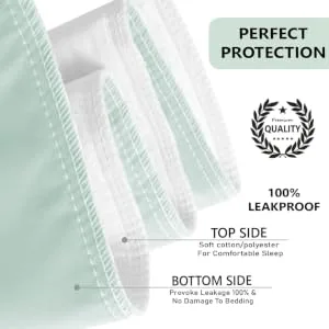 Platinum Care Pads Reusable Bed Underpad - Waterproof & Washable Bed Pad - Absorbent Mattress Protector Pad - Incontinence Bed Pads - Bed Protector Pads Pack of 4 1 Blue 1 Green 1 Beige 1 Pink, 34"X36 - Personal Protection