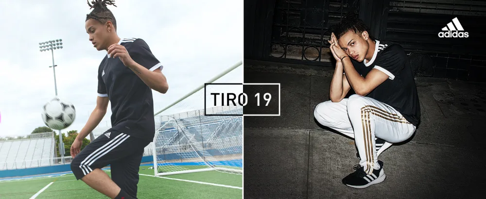 adidas Men's Tiro 19 Pants Large Black/White - tiro19
