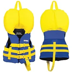 Airhead Infant's General Purpose Life Vest, Multiple Colors Available Blue Life Jacket - product information 1